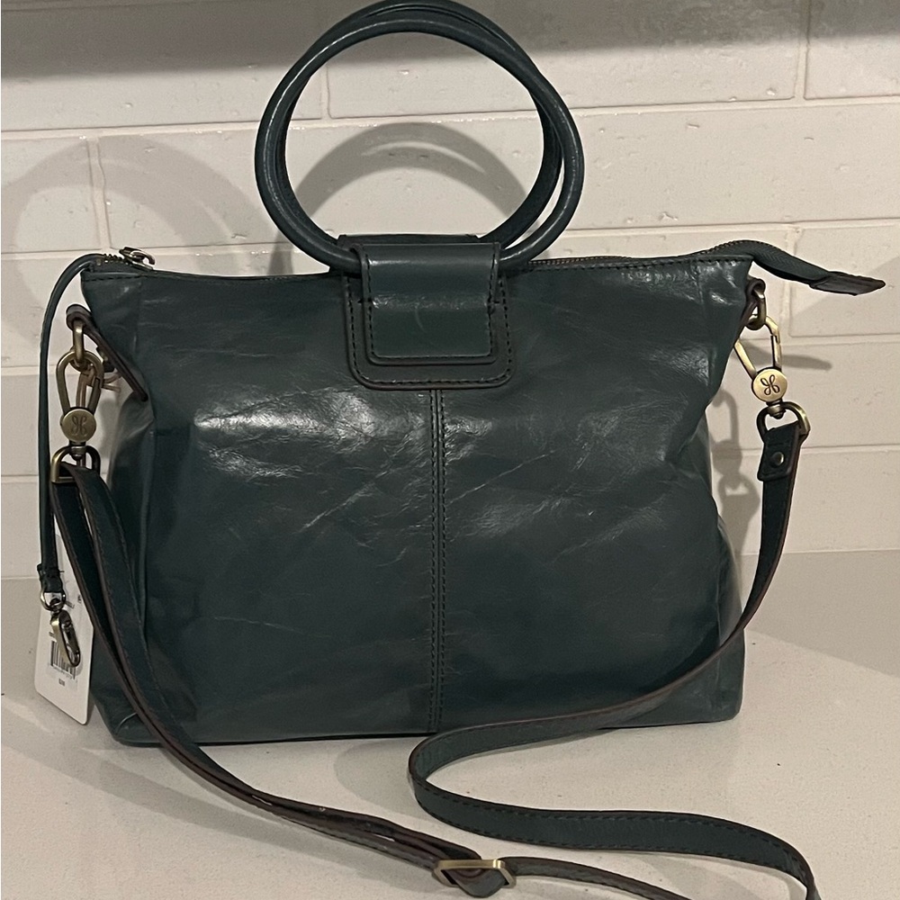 HOBO Dark Green Crossbody Bag